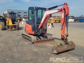 2016 Kubota U27-4 Mini Excavators For Auction: Leeds, UK – 30th April, 1st, 2nd & 3rd May 25 full
