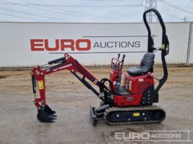 Unused Yanmar SV08-1C Micro Excavators For Auction: Leeds, UK – 30th April, 1st, 2nd & 3rd May 25 full