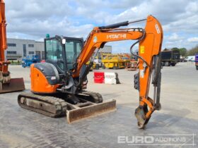 2021 Hitachi ZX48U-6 CLR Mini Excavators For Auction: Leeds, UK – 30th April, 1st, 2nd & 3rd May 25 full