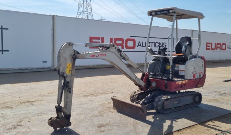 2020 Takeuchi TB216 Mini Excavators For Auction: Leeds, UK – 30th April, 1st, 2nd & 3rd May 25