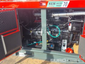 Unused 2025 Ashita Power AG3-70 Generators For Auction: Leeds, UK – 30th April, 1st, 2nd & 3rd May 25 full