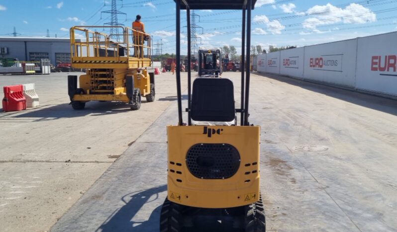 2024 JPC KV12 Micro Excavators For Auction: Leeds, UK – 30th April, 1st, 2nd & 3rd May 25 full