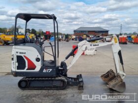 2019 Bobcat E17 Mini Excavators For Auction: Leeds, UK – 30th April, 1st, 2nd & 3rd May 25 full
