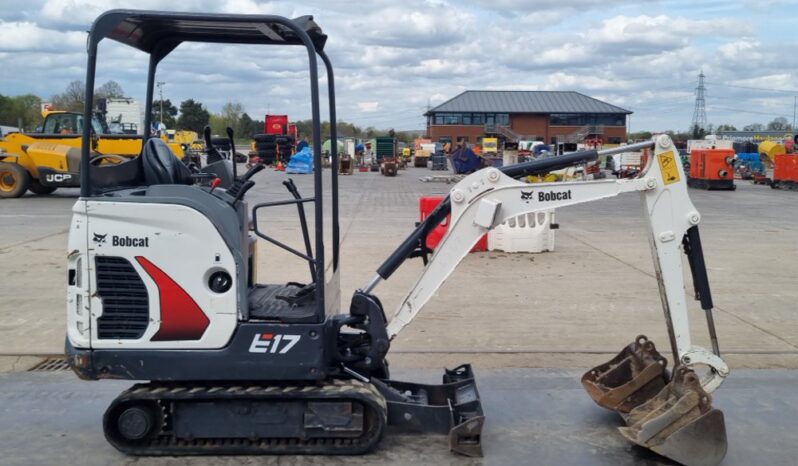 2019 Bobcat E17 Mini Excavators For Auction: Leeds, UK – 30th April, 1st, 2nd & 3rd May 25 full