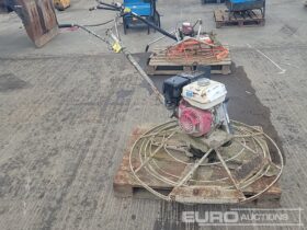 Redband Concrete Power Float, Honda Engine Asphalt / Concrete Equipment For Auction: Leeds, UK – 30th April, 1st, 2nd & 3rd May 25 full