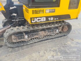 2019 JCB 19C-1 Mini Excavators For Auction: Leeds, UK – 30th April, 1st, 2nd & 3rd May 25 full