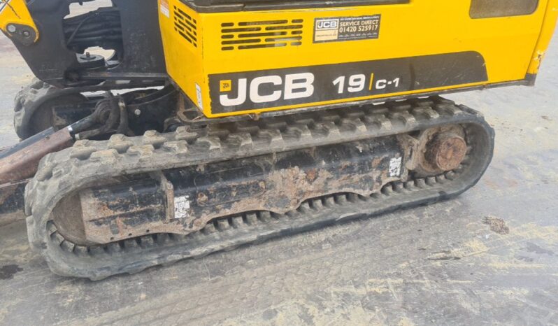 2019 JCB 19C-1 Mini Excavators For Auction: Leeds, UK – 30th April, 1st, 2nd & 3rd May 25 full