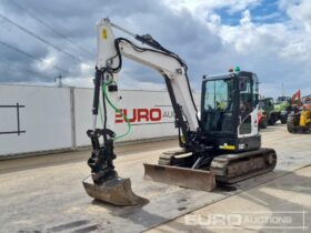 2017 Bobcat E62 6 Ton+ Excavators For Auction: Leeds, UK – 30th April, 1st, 2nd & 3rd May 25