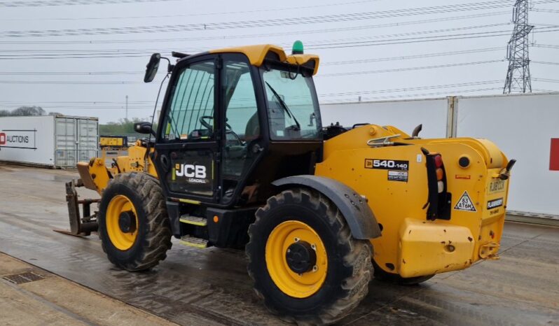 2018 JCB 540-140 Hi Viz Telehandlers For Auction: Leeds, UK – 30th April, 1st, 2nd & 3rd May 25 full