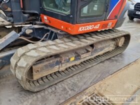 2018 Kubota KX080-4A 6 Ton+ Excavators For Auction: Leeds, UK – 30th April, 1st, 2nd & 3rd May 25 full