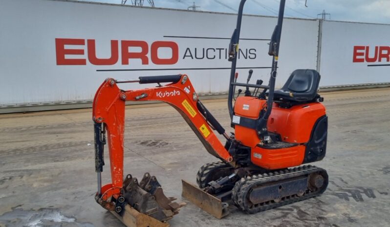 2018 Kubota K008-3 Micro Excavators For Auction: Leeds, UK – 30th April, 1st, 2nd & 3rd May 25