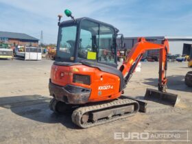 2018 Kubota KX027-4 Mini Excavators For Auction: Leeds, UK – 30th April, 1st, 2nd & 3rd May 25 full
