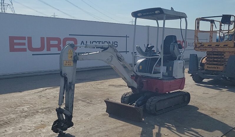 2022 Takeuchi TB217R Mini Excavators For Auction: Leeds, UK – 30th April, 1st, 2nd & 3rd May 25