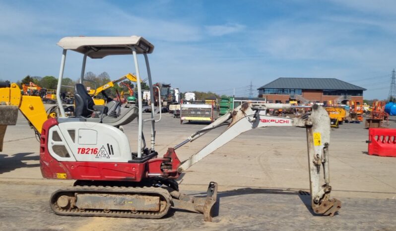 2020 Takeuchi TB216 Mini Excavators For Auction: Leeds, UK – 30th April, 1st, 2nd & 3rd May 25 full