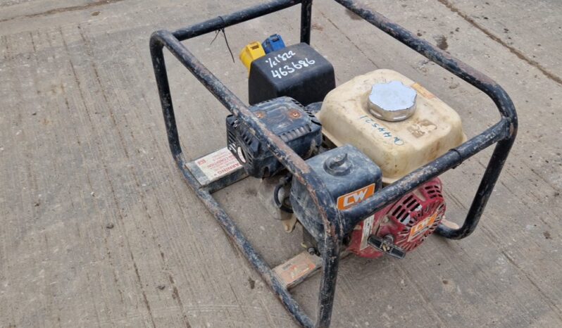 Stephill Petrol Generator, Honda Engine Generators For Auction: Leeds, UK – 30th April, 1st, 2nd & 3rd May 25 full