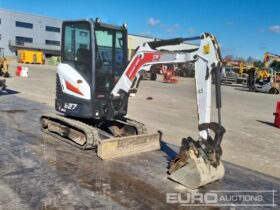 2020 Bobcat E26 Mini Excavators For Auction: Leeds, UK – 30th April, 1st, 2nd & 3rd May 25 full