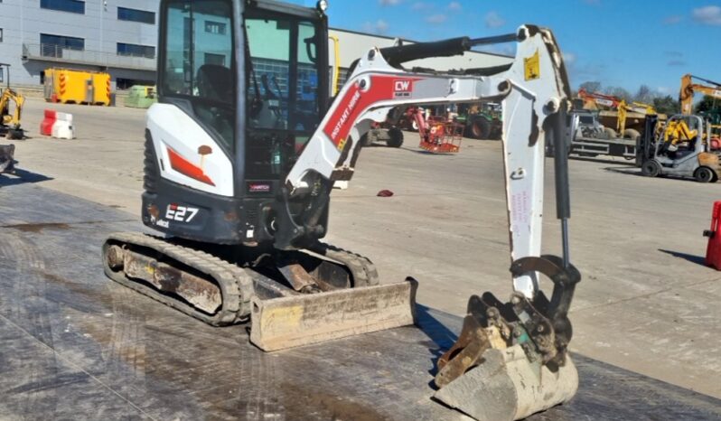 2020 Bobcat E26 Mini Excavators For Auction: Leeds, UK – 30th April, 1st, 2nd & 3rd May 25 full