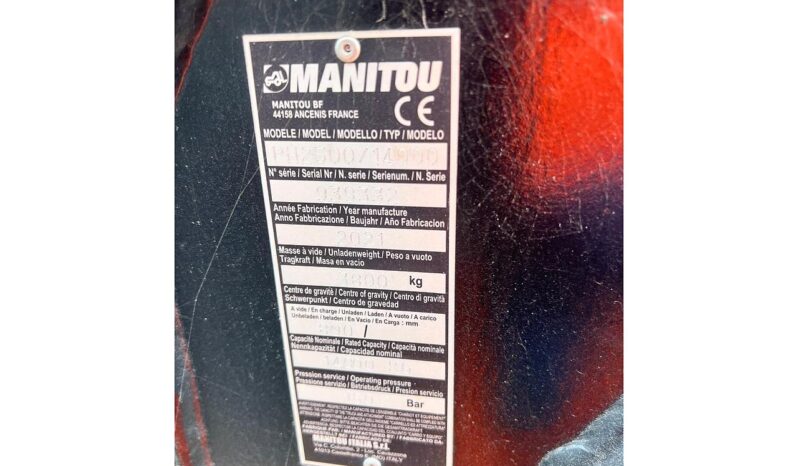 2021 MANITOU PH2500 Attachments  £5995 full