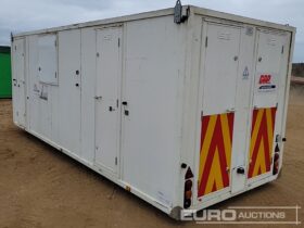 Ajc trailers Single Axle Welfare Unit, Canteen, Toilet, Drying Room, Generator (Cannot Be Reconsigned) Containers For Auction: Leeds, UK – 30th April, 1st, 2nd & 3rd May 25 full