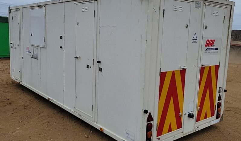 Ajc trailers Single Axle Welfare Unit, Canteen, Toilet, Drying Room, Generator (Cannot Be Reconsigned) Containers For Auction: Leeds, UK – 30th April, 1st, 2nd & 3rd May 25 full