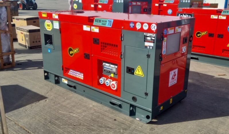 Unused 2025 Ashita Power AG3-70 Generators For Auction: Leeds, UK – 30th April, 1st, 2nd & 3rd May 25 full