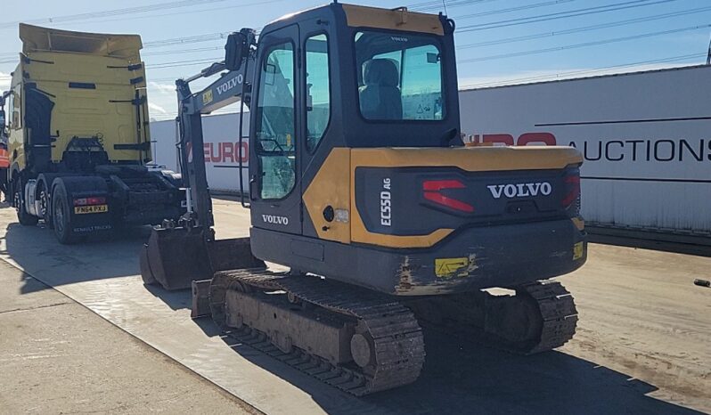 2020 Volvo EC55DAG Mini Excavators For Auction: Leeds, UK – 30th April, 1st, 2nd & 3rd May 25 full