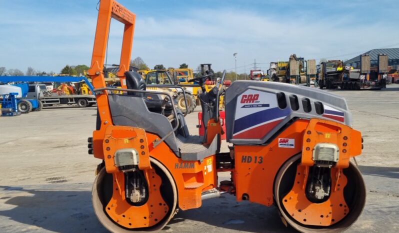 2016 Hamm HD13VV Rollers For Auction: Leeds, UK – 30th April, 1st, 2nd & 3rd May 25 full