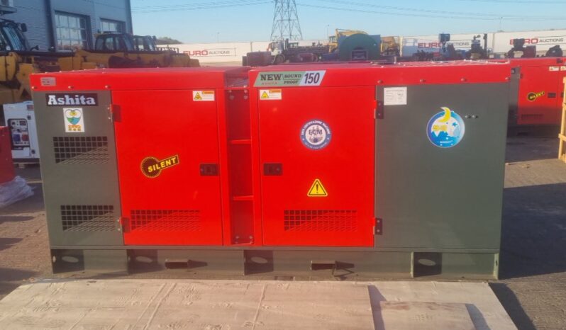 Unused 2025 Ashita Power AG3-150 Generators For Auction: Leeds, UK – 30th April, 1st, 2nd & 3rd May 25 full