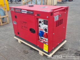 Unused 2024 Ashita Power DG11000SE3 Generators For Auction: Leeds, UK – 30th April, 1st, 2nd & 3rd May 25