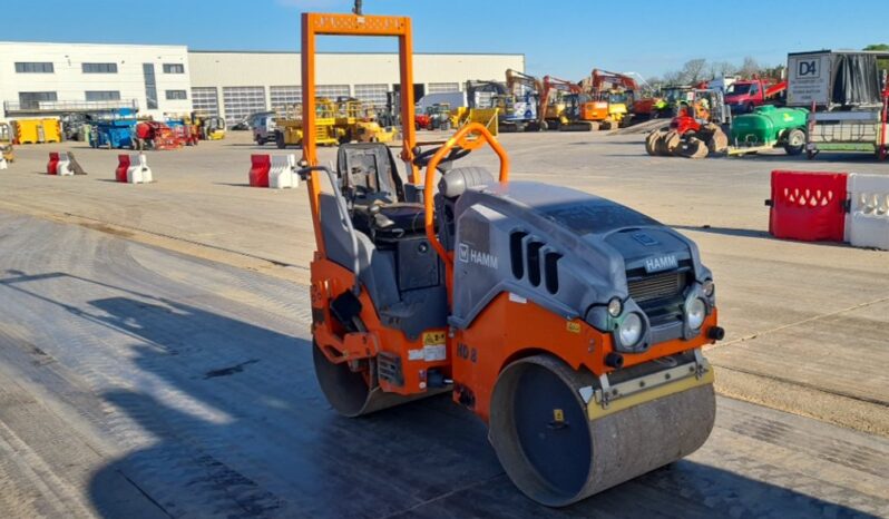 2018 Hamm HD8VV Rollers For Auction: Leeds, UK – 30th April, 1st, 2nd & 3rd May 25 full
