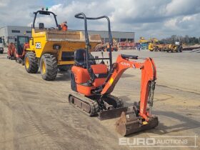 2018 Kubota K008-3 Micro Excavators For Auction: Leeds, UK – 30th April, 1st, 2nd & 3rd May 25 full