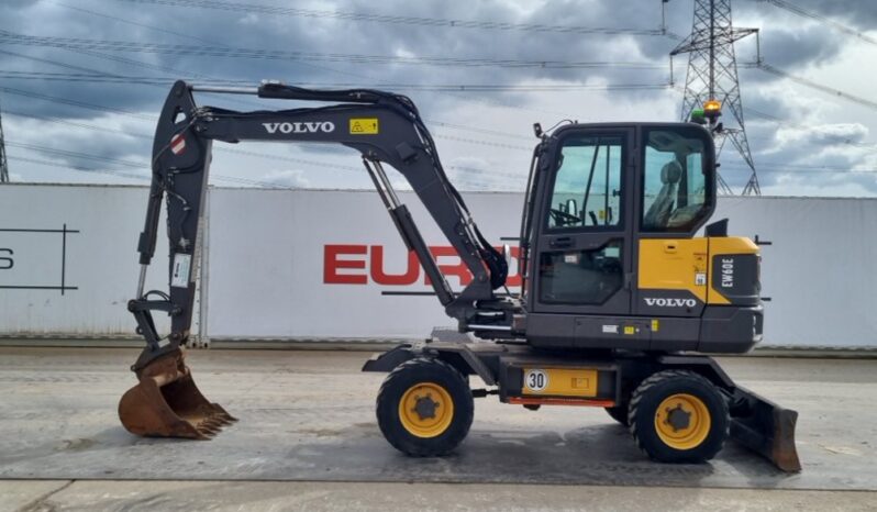 2022 Volvo EW60E Wheeled Excavators For Auction: Leeds, UK – 30th April, 1st, 2nd & 3rd May 25 full