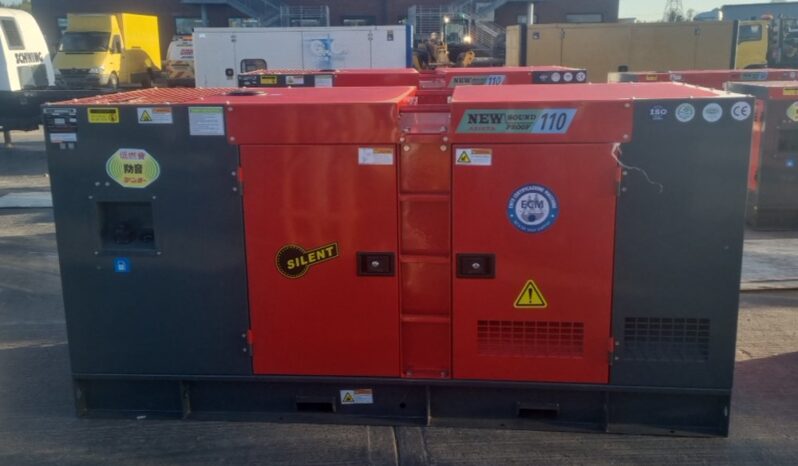 Unused 2025 Ashita Power AG3-110 Generators For Auction: Leeds, UK – 30th April, 1st, 2nd & 3rd May 25 full