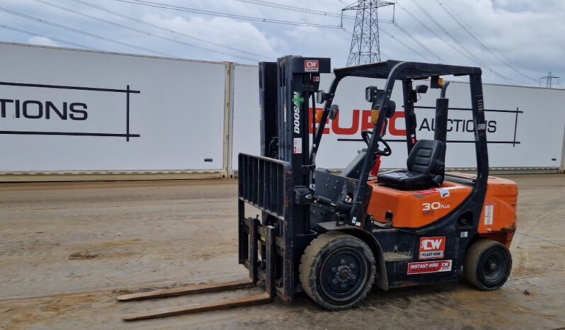 2017 Doosan D30GP Forklifts For Auction: Leeds, UK – 30th April, 1st, 2nd & 3rd May 25