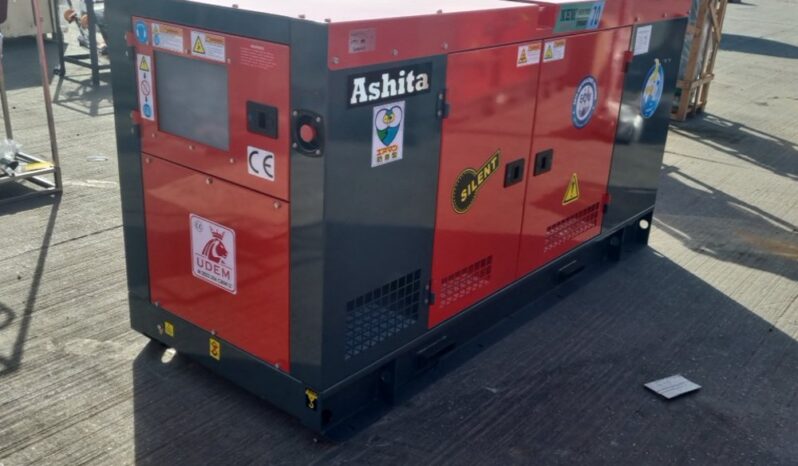 Unused 2025 Ashita Power AG3-70 Generators For Auction: Leeds, UK – 30th April, 1st, 2nd & 3rd May 25