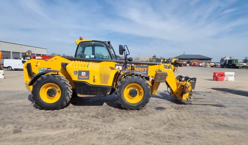 2020 JCB 540-140 Hi Viz Telehandlers For Auction: Leeds, UK – 30th April, 1st, 2nd & 3rd May 25 full