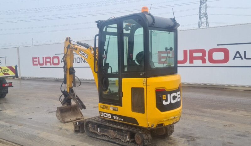 2019 JCB 19C-1 Mini Excavators For Auction: Leeds, UK – 30th April, 1st, 2nd & 3rd May 25 full