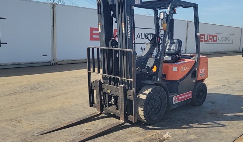 2018 Doosan D30GP Forklifts For Auction: Leeds, UK – 30th April, 1st, 2nd & 3rd May 25