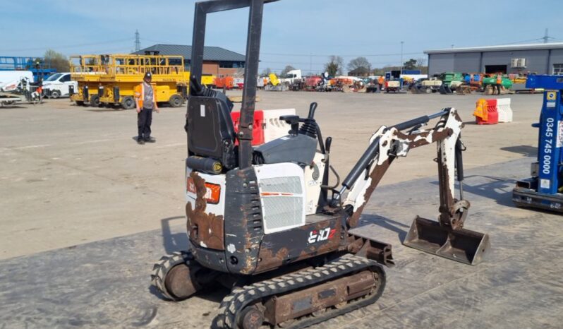 2019 Bobcat E10Z Mini Excavators For Auction: Leeds, UK – 30th April, 1st, 2nd & 3rd May 25 full