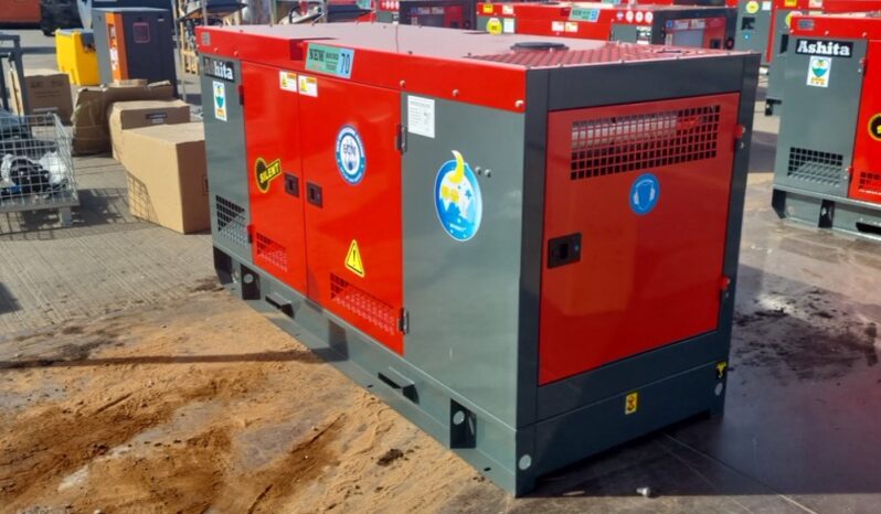 Unused 2025 Ashita Power AG3-70 Generators For Auction: Leeds, UK – 30th April, 1st, 2nd & 3rd May 25 full