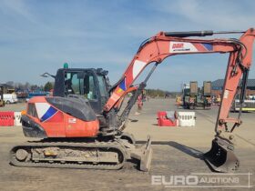 2018 Kubota KX080-4A 6 Ton+ Excavators For Auction: Leeds, UK – 30th April, 1st, 2nd & 3rd May 25 full