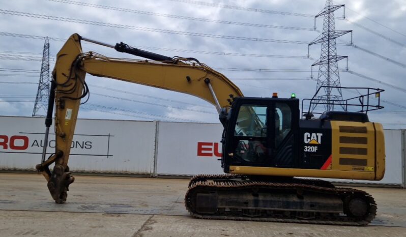 2017 CAT 320FL 20 Ton+ Excavators For Auction: Leeds, UK – 30th April, 1st, 2nd & 3rd May 25 full