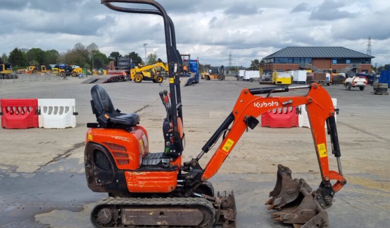 2020 Kubota K008-3 Micro Excavators For Auction: Leeds, UK – 30th April, 1st, 2nd & 3rd May 25 full