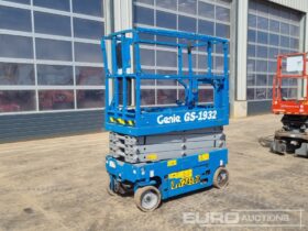 2018 Genie GS1932 Manlifts For Auction: Leeds, UK – 30th April, 1st, 2nd & 3rd May 25