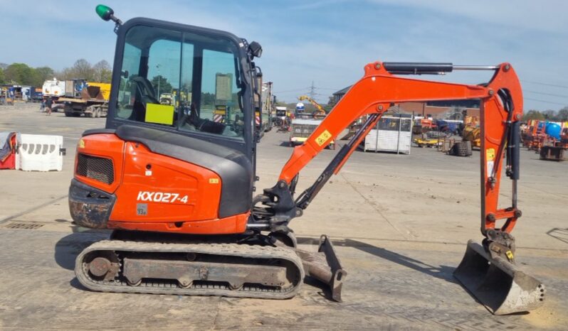 2018 Kubota KX027-4 Mini Excavators For Auction: Leeds, UK – 30th April, 1st, 2nd & 3rd May 25 full