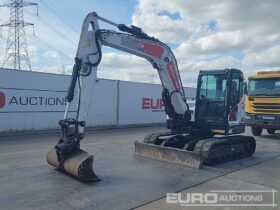 2020 Bobcat E85 6 Ton+ Excavators For Auction: Leeds, UK – 30th April, 1st, 2nd & 3rd May 25