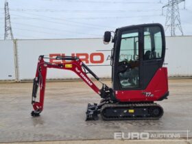 Unused 2024 Yanmar SV17VT Mini Excavators For Auction: Leeds, UK – 30th April, 1st, 2nd & 3rd May 25 full