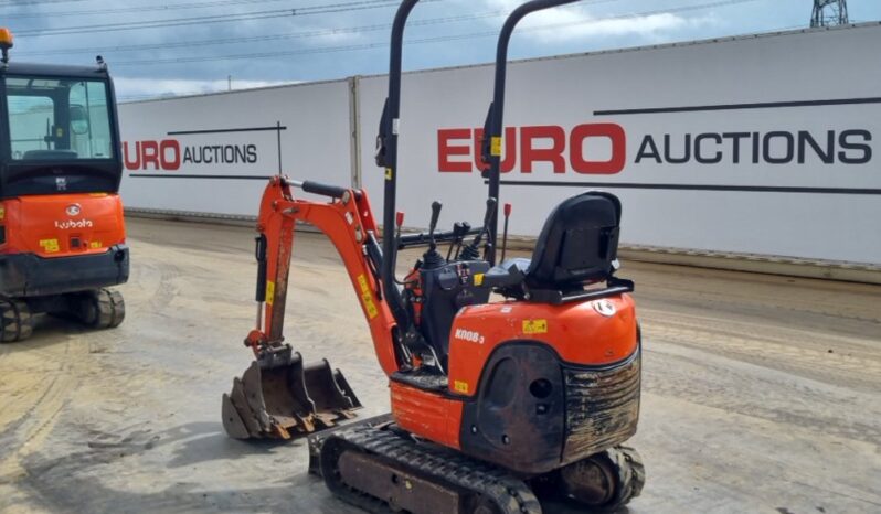 2020 Kubota K008-3 Micro Excavators For Auction: Leeds, UK – 30th April, 1st, 2nd & 3rd May 25 full