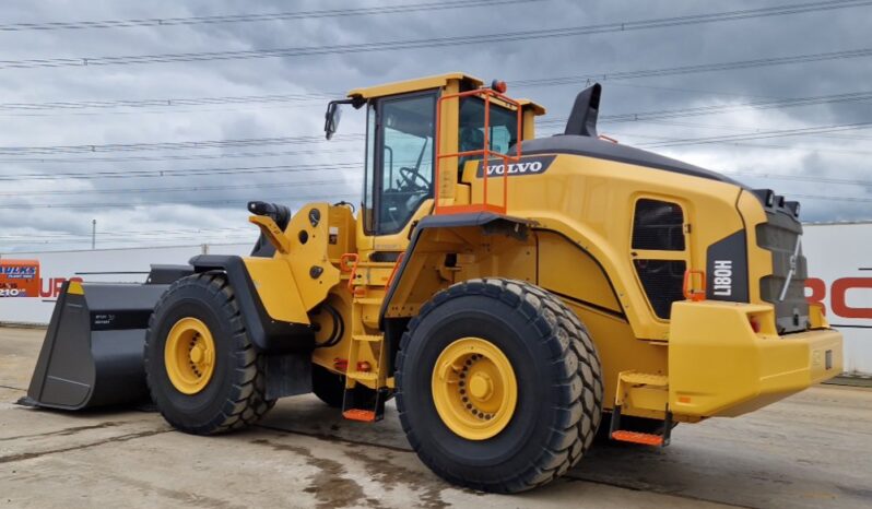 Unused Volvo L180H Wheeled Loaders For Auction: Leeds, UK – 30th April, 1st, 2nd & 3rd May 25 full
