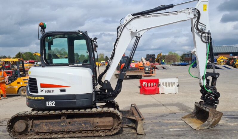 2017 Bobcat E62 6 Ton+ Excavators For Auction: Leeds, UK – 30th April, 1st, 2nd & 3rd May 25 full